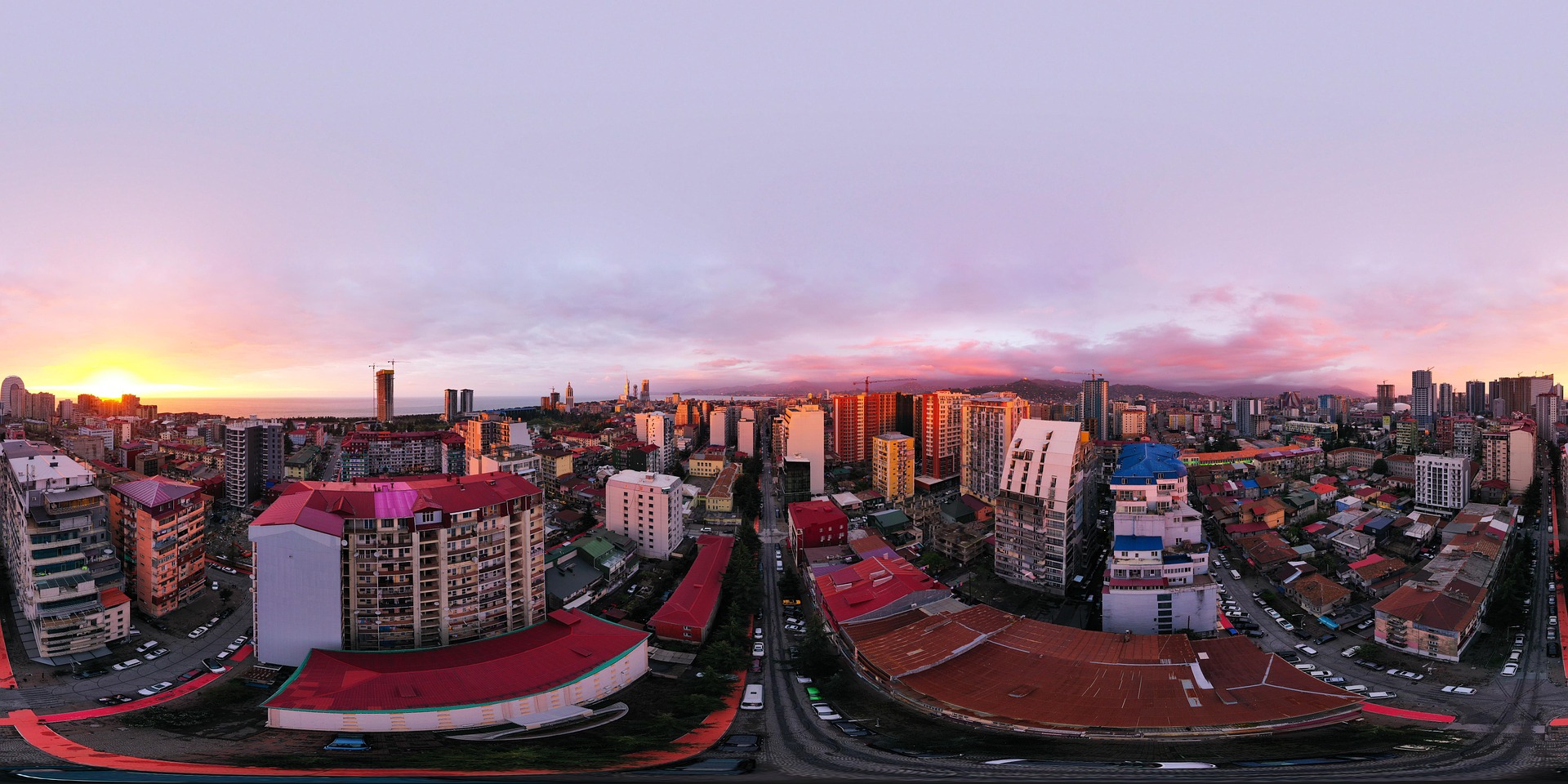 Panorama hotelu v pohraničí